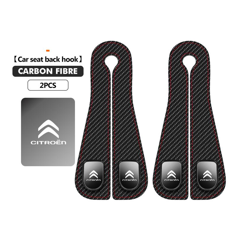 AGY1 Car Seat Back Headrest Hook Strong Load-bearing Storage Hanger For Citroen Jumper Celysee Cactus Picasso Aircross Saxo Grand
