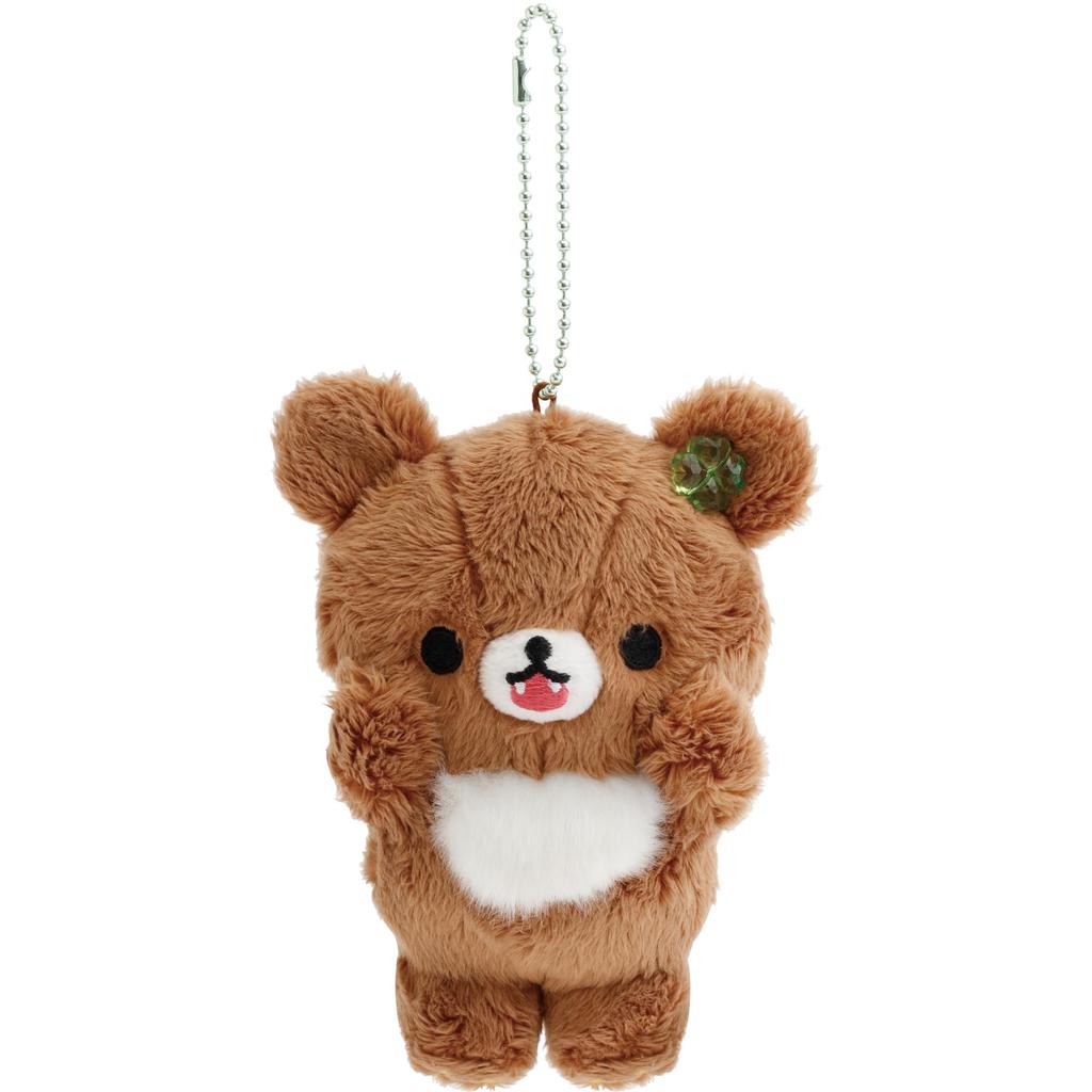 Rilakkuma Kumakyun Hanging Plush Toy Chairoikoguma MV63801 "Chairoikoguma's DAYS" - H120×W90×D65mm