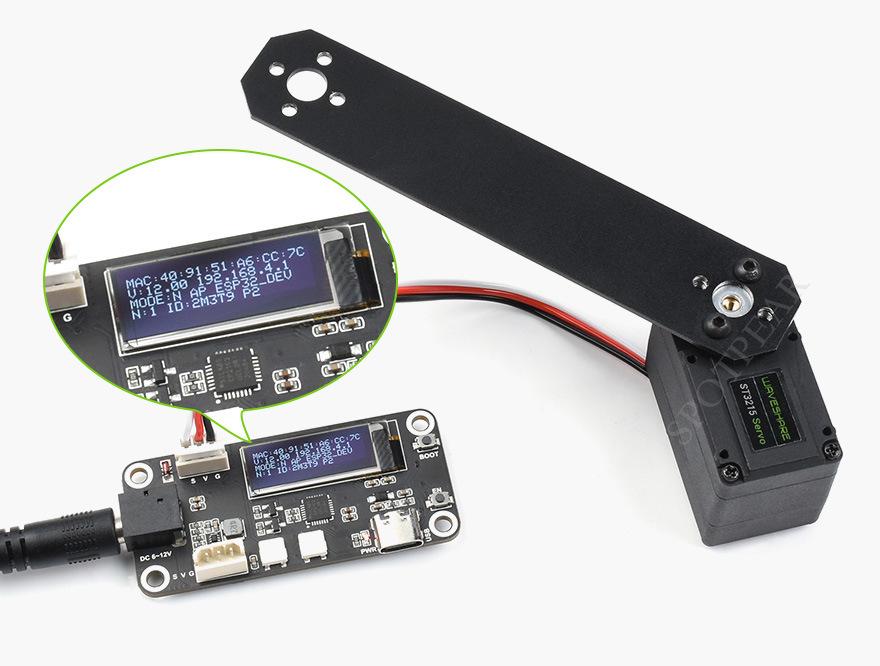 High Precision 30kg.cm Servo Motor with 360° Magnetic Encoder and Dual Mode