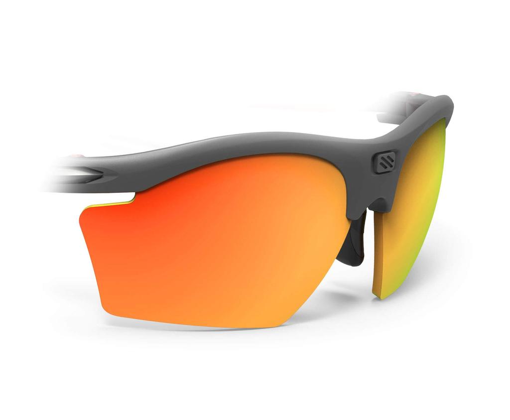 Rudy Project RYDON SLIM Sports Sunglasses for and with Polar 3FX HDR Orange Lenses Cycling, Road, Triathlon, MTB, Running, Multi-Laser (LE546403)