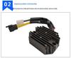 Rectifier for Suzuki DR 250/350, part numbers 32800-14D11, 32800-14D10, 32800-24B01, 32800-24B11.