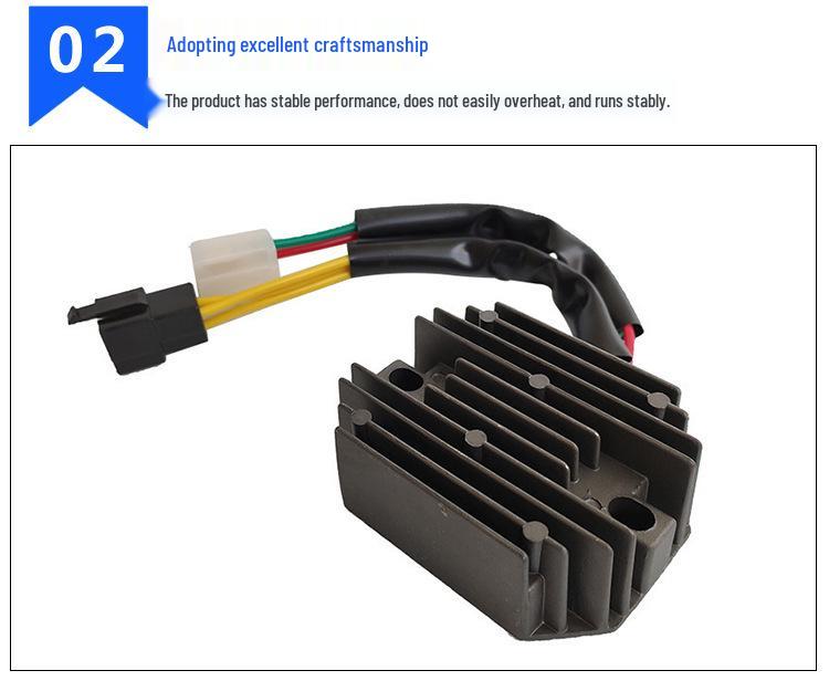 Rectifier for Suzuki DR 250/350, part numbers 32800-14D11, 32800-14D10, 32800-24B01, 32800-24B11.