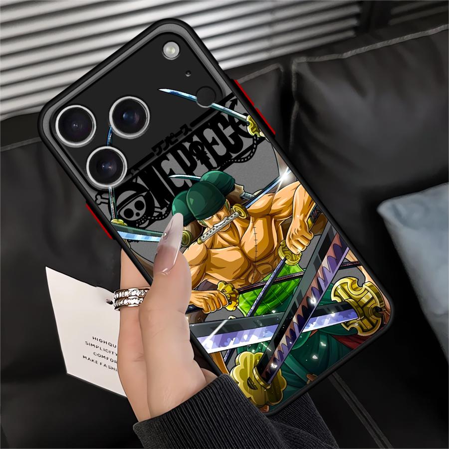 Case for iPhone 17 Pro Max 15 11 16 Plus 14 Air 7 8 SE XS XR 13 Mini 12 Funda Back Phone Cover Anime One Piece