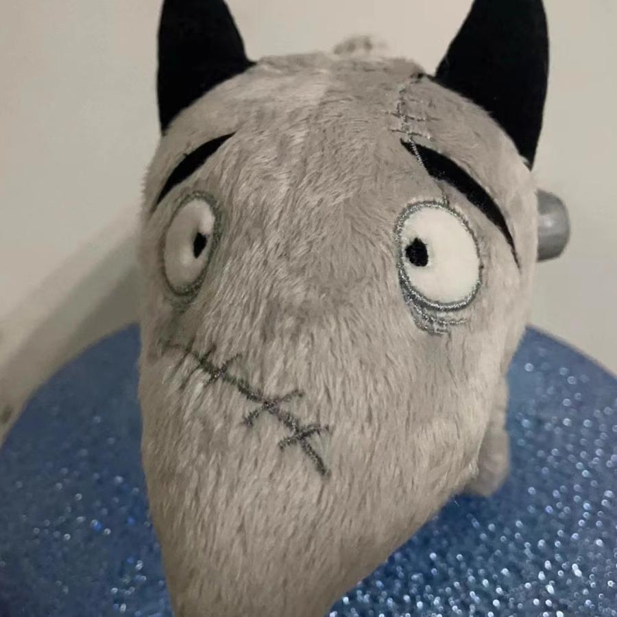 25cm Frankenweenie Sparky Dog Plush Animal Toy Stuffed Doll Tim Burton Boys Girls Birthday Gifts High Quality Anime Soft Toys