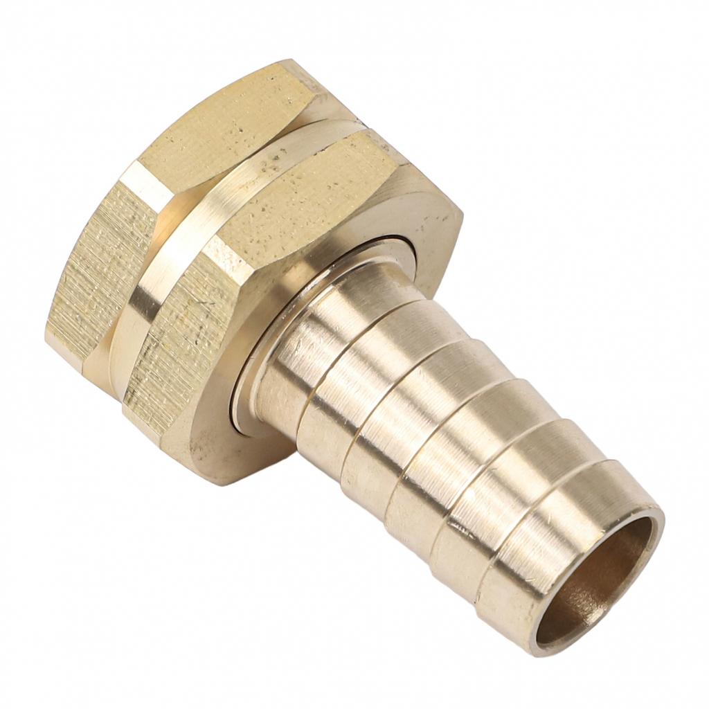 Reliable Brass Garden Hose Adapters 2 Piece Set with Barb and GHT Connections