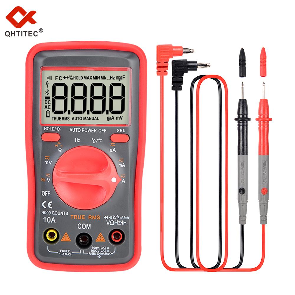 Qh Um416 Digital Multimeter 6000 Analog Tester True Rms Professional Multimetro Diy Transistor Capacitor Ncv Testers Lcr Meter