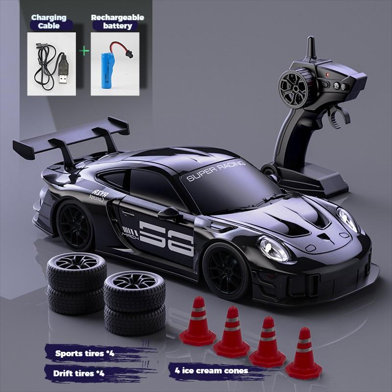 ndzsh1 2.4G 4WD high-speed remote-controlled drift car, four-wheel drive high-speed remote-controlled vehicle, rechargeable racing car