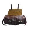 Goat Leather 24" Round Duffel Travel Sport Cabin Bag