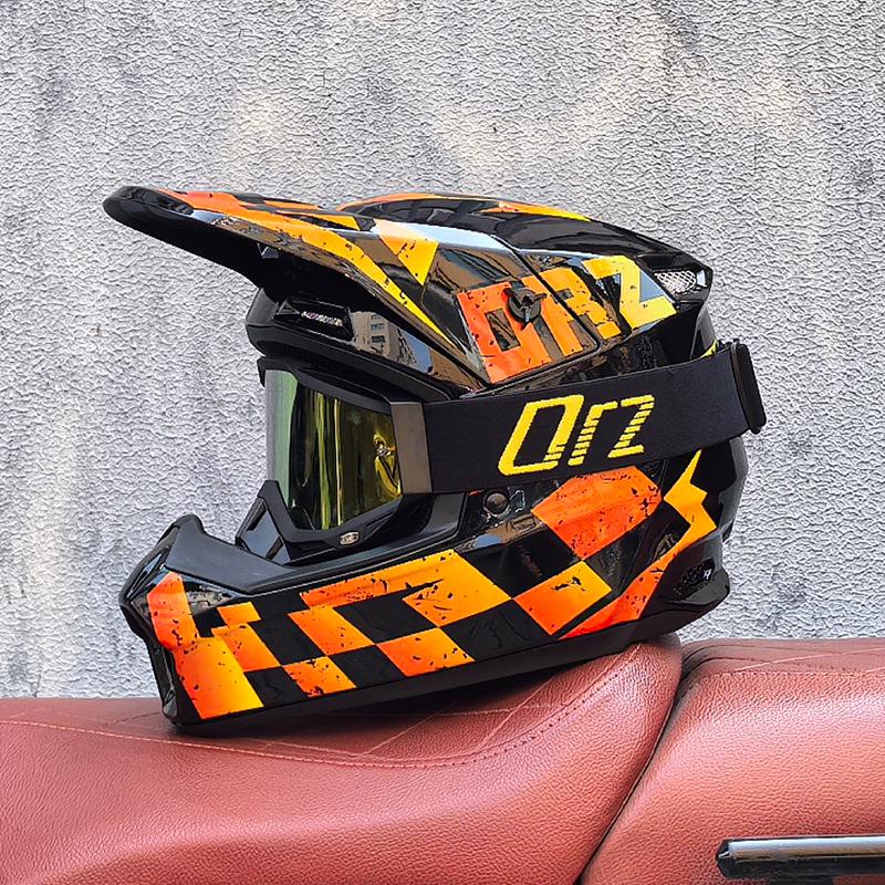 Orz Multi-Purpose Helmet for Off-road, Electric Bicycles, and Mountain Riding - Suitable for Children, Teenagers, Men, and Women.