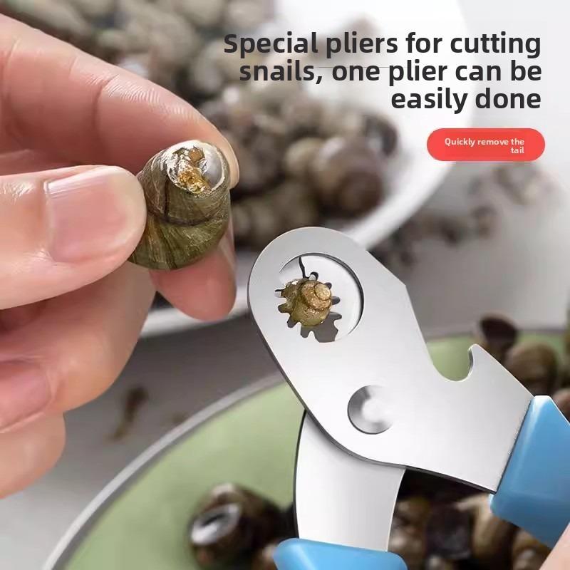 Screw Removal Tool for The Butt Area That Doesn't Slip - Field Screw Tail Removal Machine - Stainless Steel Tool for Removing The Tail of Mussels