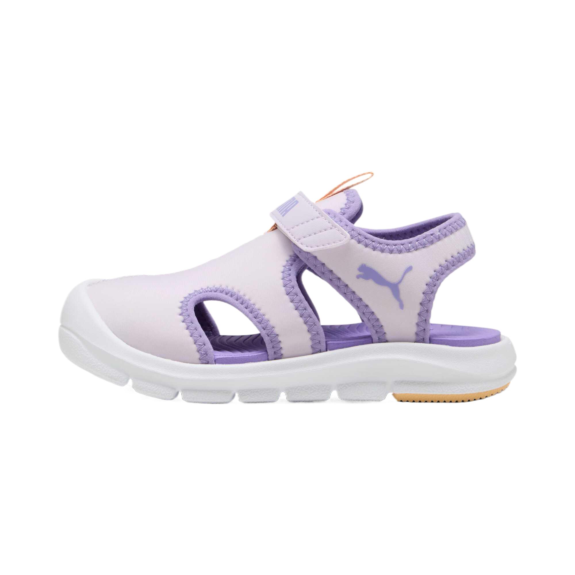 

Puma Удобные Прочные Повседневные Простые Сандалии Детская Обувь Фиолетовый 400584-04 28