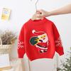 Mecoyas Knitted Crew Neck Long for Fall and Boys and Cold Weather Junior Christmas and New Gift Santa Kids' Sweater, Sleeve, Winter, Girls,