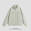 Pure Cotton Jacket for Men's New Work Jacket American-style Washing and Old Standing Collar Men's Spring and Autumn Clothing