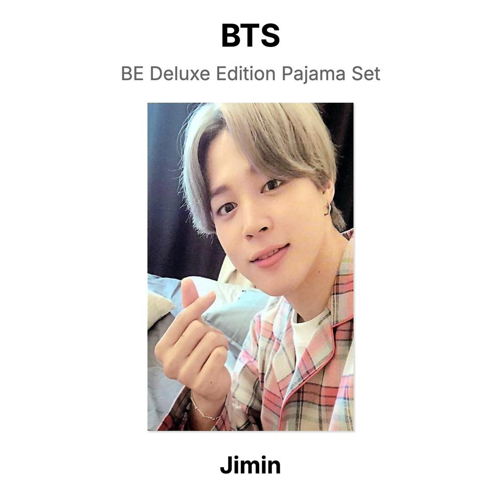 BTS Set Pijamale BE Ediție Deluxe Fotocartă Oficială