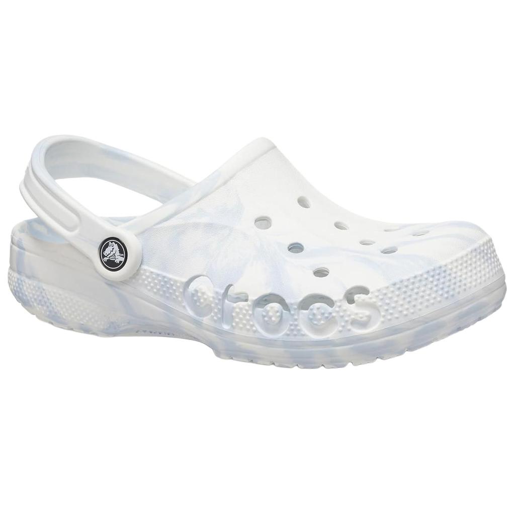Crocs Baya Croslite Resin Fashion Trend Hole Shoes Unisex White
