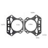 For Kawasaki Compatible Cylinder Head Gaskets for FH451V FH580V Engine Models Part Number 11004 7016 Two Pieces