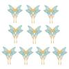 Alloy Material Butterfly Clothing Accessories Butterfly Brooch Pendant  Handmade Accessories
