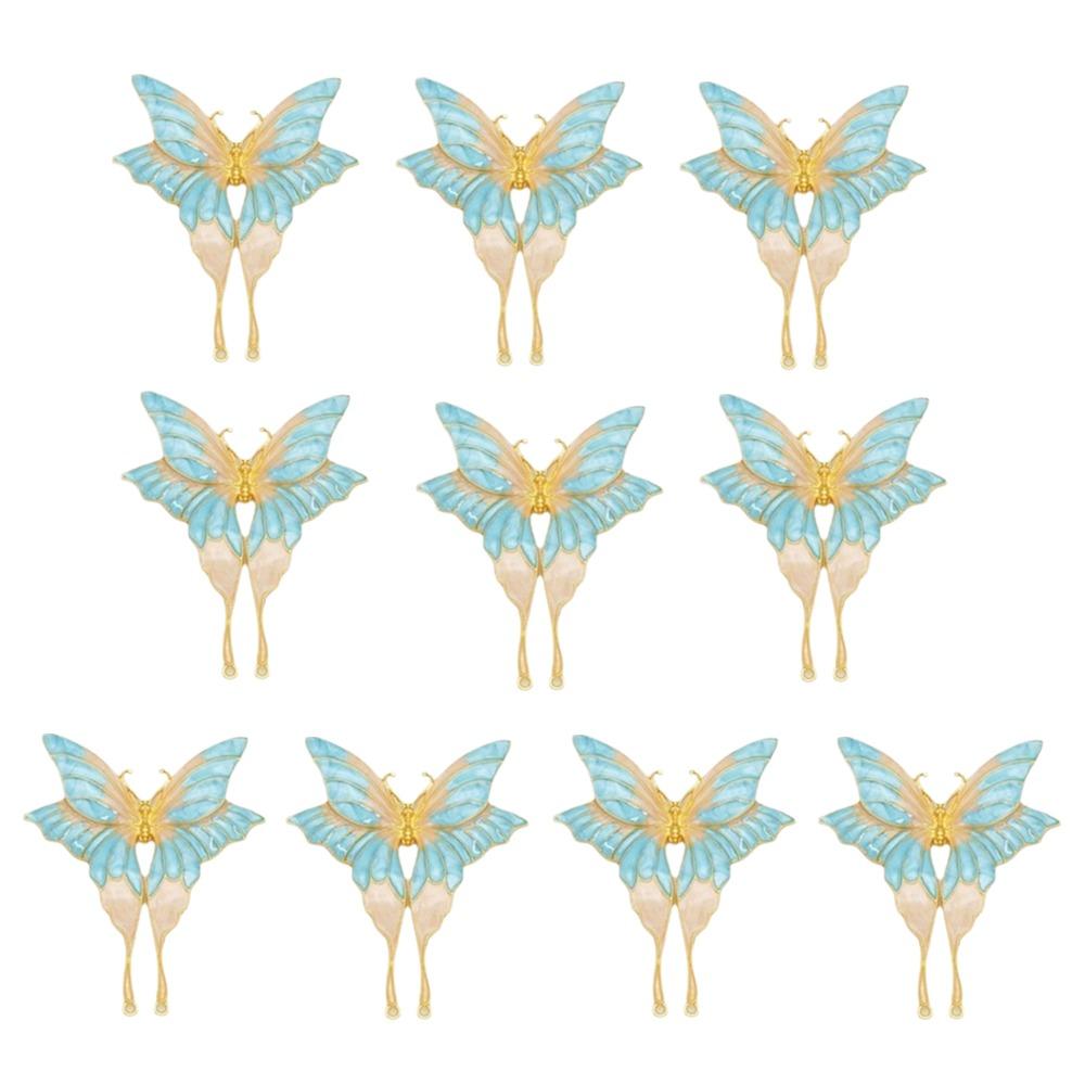 Alloy Material Butterfly Clothing Accessories Butterfly Brooch Pendant Handmade Accessories