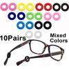 Silicone Anti-slip Ear Hook Glasses Leg Ear Sleeve Bracket Fastener Clear Eyeglasses Accessories Grip Anti-fall Eyewear Holder