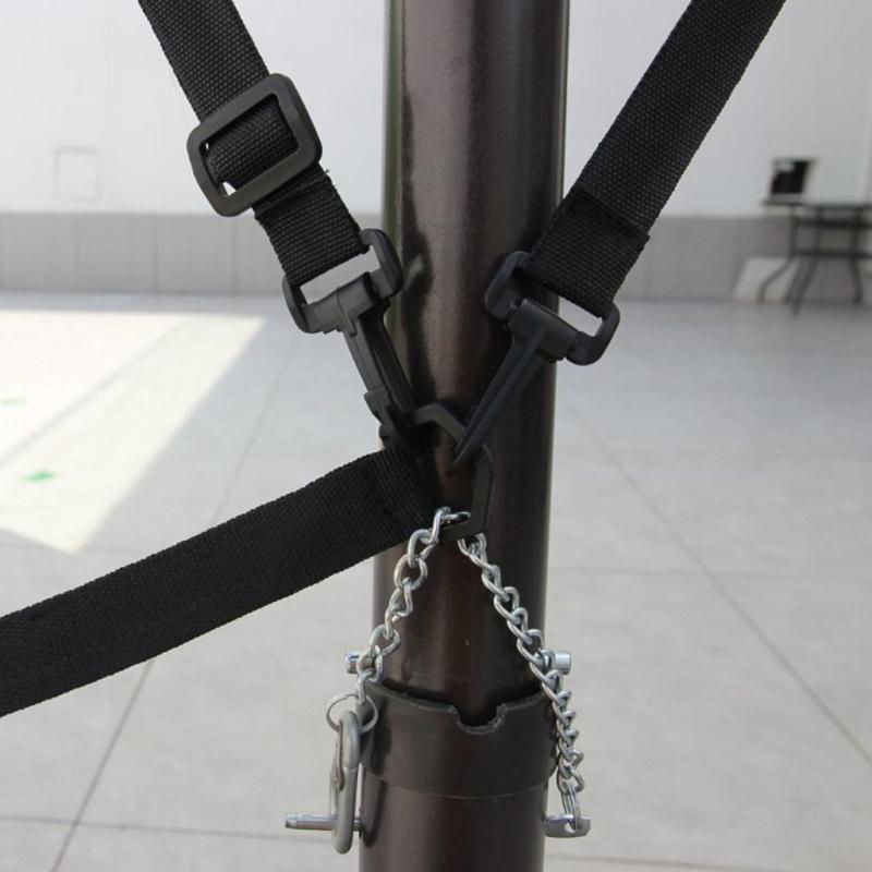 Regulable Windproof Umbrella Strap Reusables Patios Umbrella Stabilizing Strap for Patios Cantilevers and Crank Sunshades