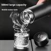 500ML Car Vacuum Cup 304 Stainless Steel Thermos Flask For VW GTI Polo Golf Passat B6 Tiguan Arteon CC Taigo Caddy Jetta Hub Cap