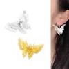 Engood 100Pcs Butterfly Rhinestone Button Sewing Trim & Embellishments Craft Buckle DIY Jewelry Earring Necklace Pendants Hair