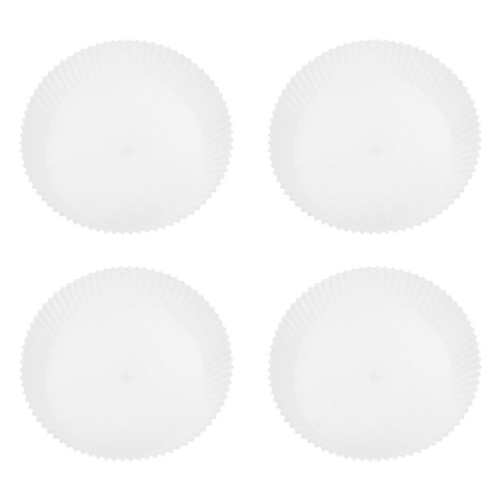 50PCS Disposable Paper Liner Non Stick Kitchen Baking Fryer Oil Paper for Dessert ShopWhite