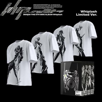 Aespa - 5th Mini Album: Whiplash [Whiplash Limited Ver.] [1 Out of 4 Randomly Sent]