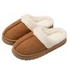 2025 New Autumn and Winter Cotton Slippers for Home Use for Couples Indoor and Outdoor Wear Warm Thick-bottomed Fluffy Slippers