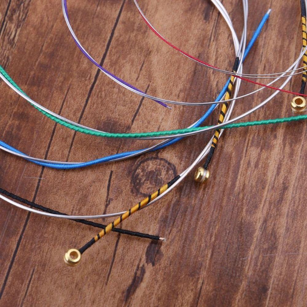1 Set Zinc Zinc Alloy Violin Strings Nylon Nylon Violin Core A747 Violin String  Violin Enthusiasts