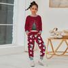 Children's Fashion Suit Skirt Round Neck Long Sleeve Top Pants