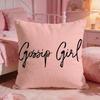 Cool Movie GGossip Girls Cushion Cover Premium Comfort Reversible Pillow Cove Two In One Design For Any Room  Car Interior