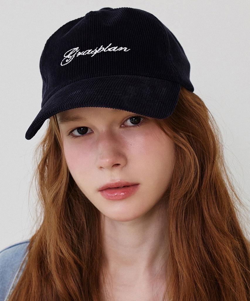 GRASPLAN Corduroy Ballcap_Navy