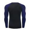 Men's Quick-Dry Long-Sleeve Tight-Fitting Sports Top - High Elasticity, Breathable Fitness Wear