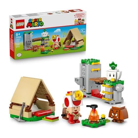 LEGO Super Mario Captain Toad s Camp Toy Birthday Present Block Educational Boys Girls Children 6 Years Old 7 Years Old 8 Years Old Mario Goods Game