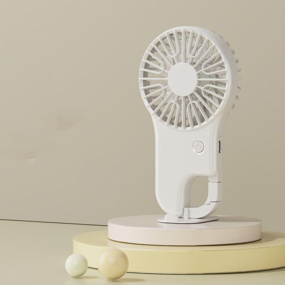 Mountaineering Hook Small Electric Fan Portable Cooling Fan Air Cooler  for Office Desk Student