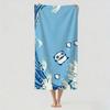 Cartoon cute T-TarepandaS Towel Drying Bath Towel Applicable To Light Swimming Camping Yoga Beach Out
