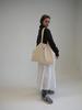 Slow Eco Bag Red Stitch Eco Bag Off White [Love Stay] Lss-f-01