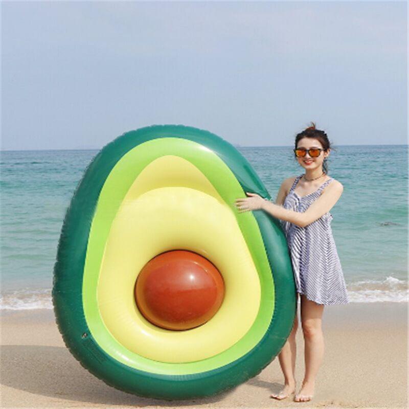 Avocado Inflatable Swim Ring: Popular Lifebuoy Float for Water Fun In Europe and America
