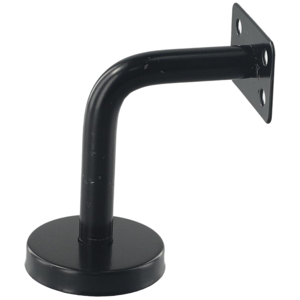 Coordinated Black Stair Handrail Wall Bracket Bannister Support Rail Balustrade