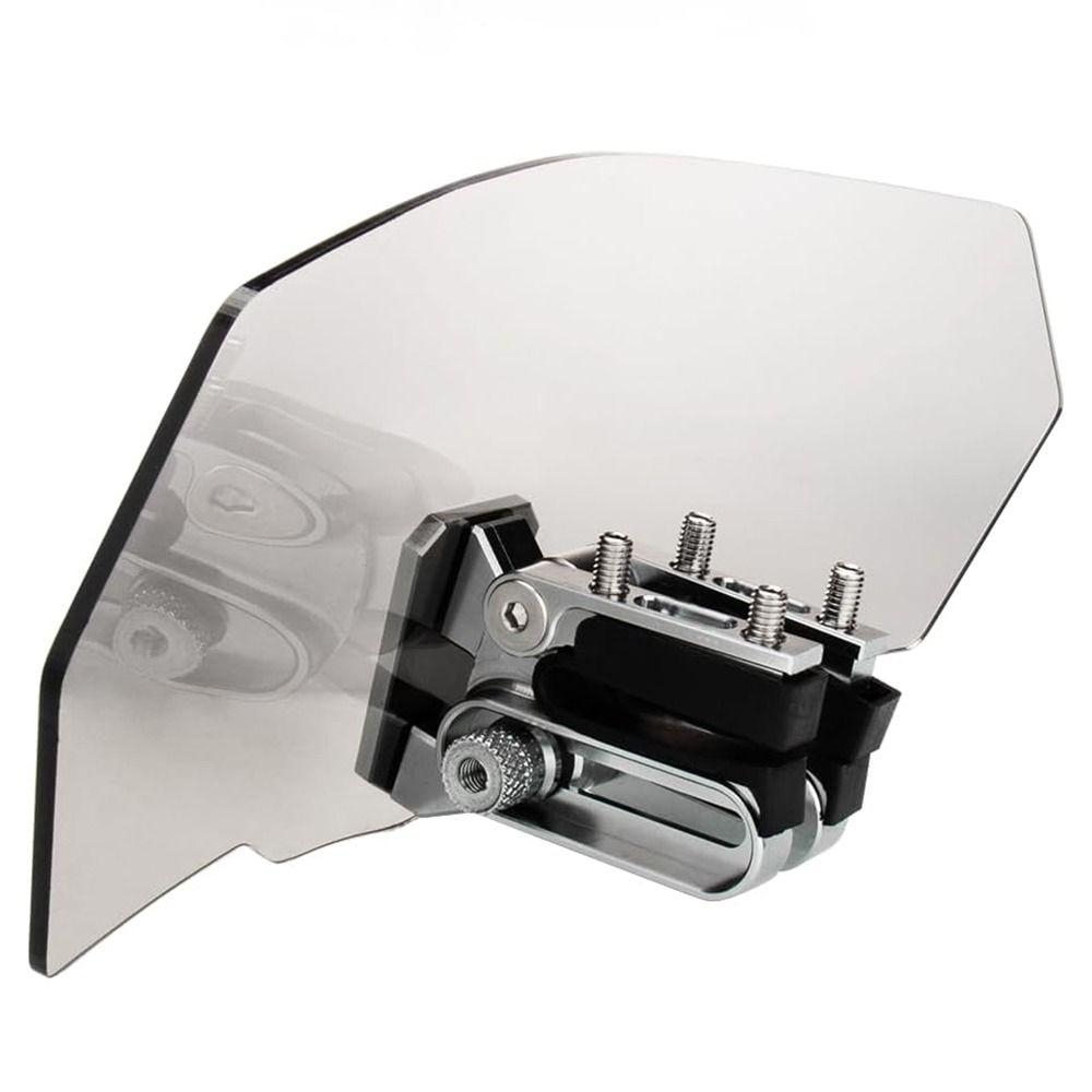 Verstellbare Motorrad-Windschutzscheibe Erhöhte Motorrad-Windschutzscheibe Motorradzubehör