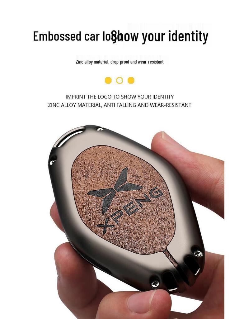 Personalisierte Schlüsseletui für Xiaopeng P7/G3 - Unisex Vollabdeckung Schalenset