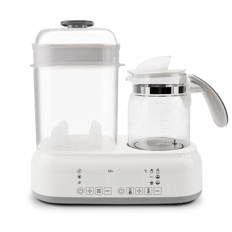 3-in-1 Baby Constant Temperature Kettle: Sterilizes, Dries, and Warms Milk.