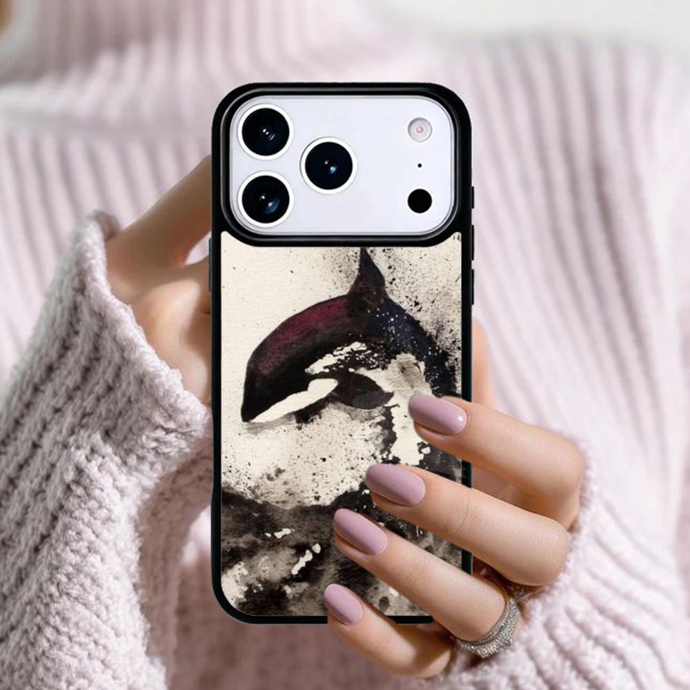 Whale Bird Rabbit Phone Case For Apple iPhone 17 Air 16E 15 14 Plus 13 12 11 Pro Max Mini Funda Cover