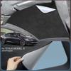 Car Suede Fabric Electrostatic Adsorption Sunroof Sunshade Auto Anti-UV For TESLA MODEL S 2018-2026 Heat Insulation Skylight