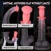 Soft Silicone Horse Cock Fantasy Dildo with Suction Cup Adult Pleasure Toy