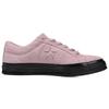 Converse One Star Leather Non-slip and Abrasion Resistant Low-Top Board Shoes Unisex Pink