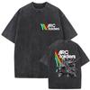 Vintage Gewaschenes Arc Raiders Spiel Fans T-Shirt Herren Gothic Mode Kurzarm T-Shirts Damen Lässig 100% Baumwolle T-Shirt Streetwear