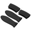 4Pcs Silicone Assist Hot Pan Handle Holder Hot Skillet Handle Covers Pot Holder Sleeve Non-Slip Heat Resistant Pot Frying Pans