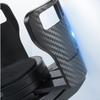 Portavasos Multifuncional con Patrón de Fibra de Carbono Portavasos Giratorio 360 Grados Portabebidas